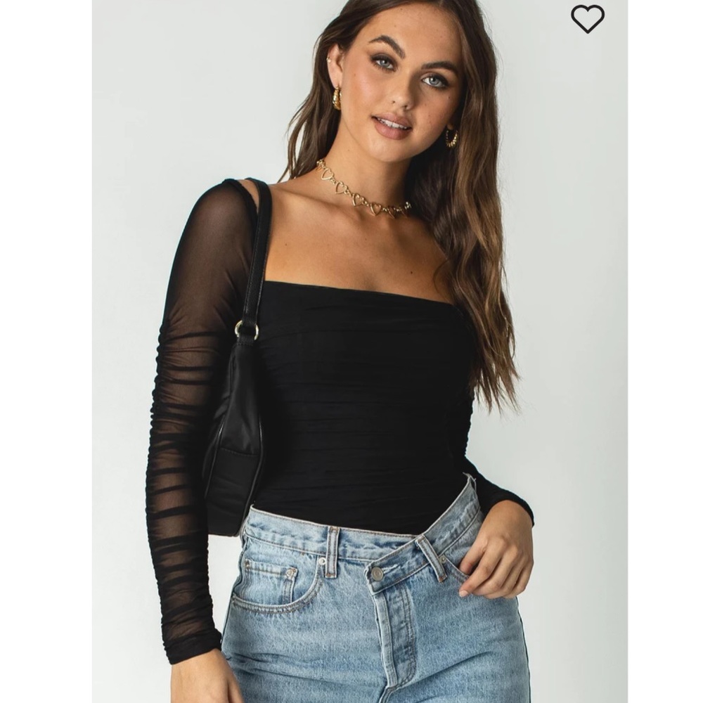 DELANY BODYSUIT BLACK